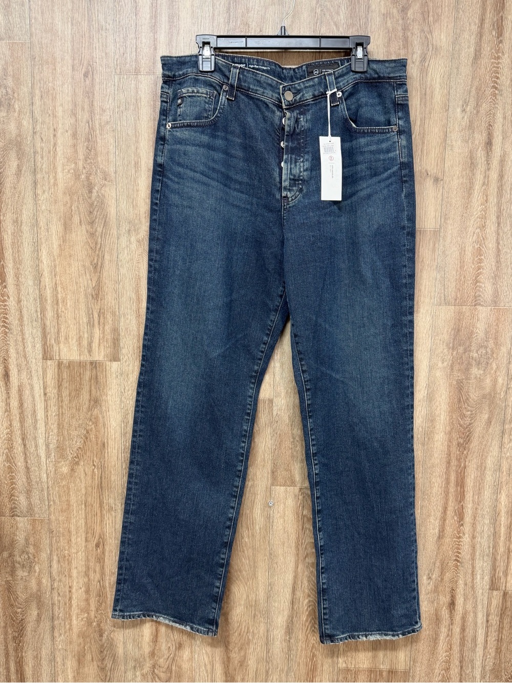 NEW AG Alexxis Straight High Rise Denim